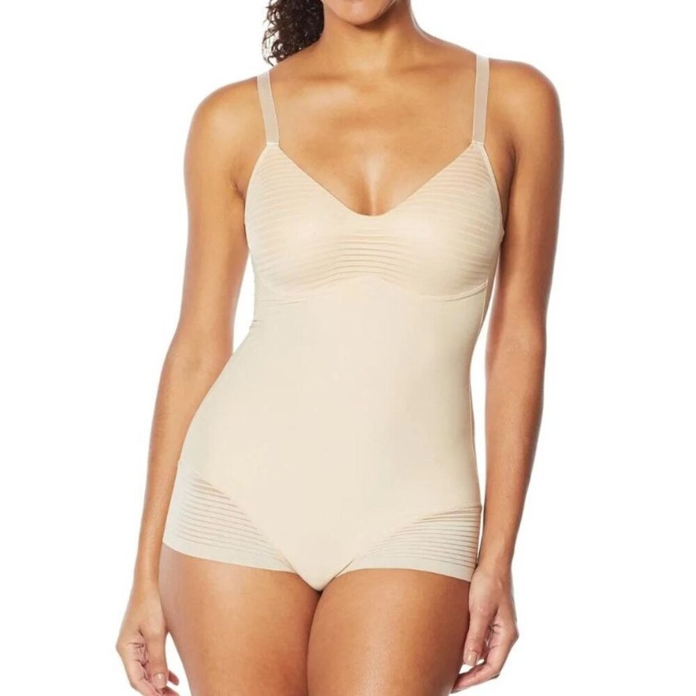 Rhonda Shear Bodysuit with Molded Cups LARGE (RS-17)